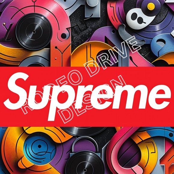 SUPREME WALL ART 11X17 PRINT SUPREME POSTER ARTWORK BY THE ARTIST DEANRDAI - Picture 2 of 2